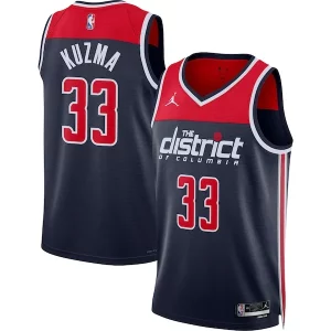 Cool Incantevole Meraviglioso Kyle Kuzma Washington Wizards Jordan Brand Unisex Swingman Jersey Statement Edition Navy per i devoti sostenitori