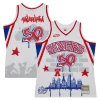 Fascinante Moderno Lussuoso Philadelphia 76ers x Tats Cru Hardwood Classics Fashion Jersey White per i devoti sostenitori