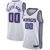 Moderno Elegante Sacramento Kings Nike 2020/21 Swingman Custom Jersey Association Edition White per i devoti sostenitori