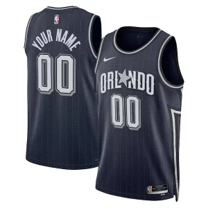 Ottimo Versatile Orlando Magic Nike Unisex 2023/24 Custom Swingman Jersey Navy City Edition per i devoti sostenitori