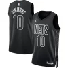 Pratico Splendido Ben Simmons Brooklyn Nets Jordan Brand Unisex Swingman Jersey Statement Edition Black per i devoti sostenitori