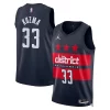 Trendy Classico Kyle Kuzma Washington Wizards Jordan Brand Unisex 2024/25 Swingman Jersey Statement Edition Navy per i devoti sostenitori
