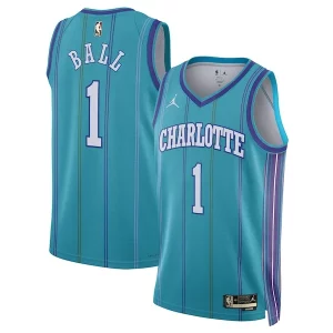 Cool Prestigioso LaMelo Ball Charlotte Hornets Jordan Brand Unisex 2023/24 Swingman Replica Jersey Classic Edition Teal per i devoti sostenitori
