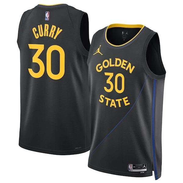 Cool Stephen Curry Golden State Warriors Jordan Brand Unisex 2024/25 Swingman Jersey Statement Edition Black per i devoti sostenitori