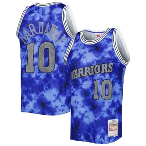 Raffinato Duraturo Incantevole Tim Hardaway Golden State Warriors 1990/91 Galaxy Swingman Jersey Blue per i devoti sostenitori