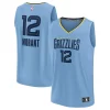Incantevole Cool Classico Ja Morant Memphis Grizzlies Youth Fast Break Replica Player Jersey Statement Edition Light Blue per i devoti sostenitori