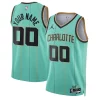 Carino Charlotte Hornets Jordan Brand Unisex 2024/25 Custom Swingman Jersey City Edition Mint per i devoti sostenitori