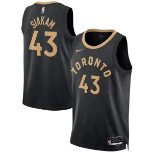 Meraviglioso Pascal Siakam Toronto Raptors Nike Unisex 2022/23 Swingman Jersey City Edition Black per i devoti sostenitori