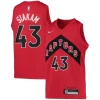 Bellissimo Raffinato Accattivante Pascal Siakam Toronto Raptors Nike Youth 2021/22 Diamond Swingman Jersey Icon Edition Red per i devoti sostenitori