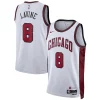 Pratico Incantevole Elegante Zach LaVine Chicago Bulls Nike Unisex 2022/23 Swingman Jersey City Edition White per i devoti sostenitori