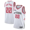 Gorgeous Robusto Houston Rockets Nike 2019/20 Swingman Custom Jersey White City Edition per i devoti sostenitori