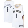 Raffinato Zion Williamson New Orleans Pelicans Nike Youth Swingman Player Jersey Association Edition White/Navy per i devoti sostenitori