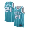 Splendido Brandon Miller Charlotte Hornets Nike Unisex NBA Draft Swingman Jersey Icon Edition Teal per i devoti sostenitori