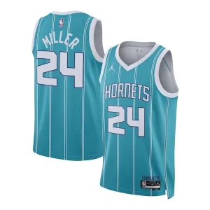Splendido Brandon Miller Charlotte Hornets Nike Unisex NBA Draft Swingman Jersey Icon Edition Teal per i devoti sostenitori