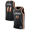 Duraturo Splendido Comodo Trae Young Atlanta Hawks Nike Unisex 2022/23 Swingman Jersey City Edition Black per i devoti sostenitori