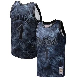 Lussuoso Robusto Penny Hardaway Orlando Magic Hardwood Classics 1984/85 Tie Dye Swingman Jersey Black per i devoti sostenitori