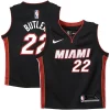 Trendy Jimmy Butler Miami Heat Nike Preschool Swingman Player Jersey Icon Edition Black per i devoti sostenitori