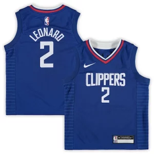 Fascinante Carino Kawhi Leonard LA Clippers Nike Preschool 2019/20 Player Jersey Icon Edition Royal per i devoti sostenitori