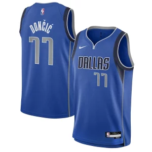 Bellissimo Stupendo Luka Dončić Dallas Mavericks Nike Youth Swingman Jersey Icon Edition Blue per i devoti sostenitori