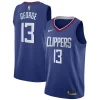 Robusto Paul George LA Clippers Nike 2019/20 Swingman Jersey Blue Icon Edition per i devoti sostenitori