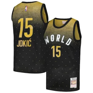 Fascinante Duraturo Nikola Jokic 2016 NBA Rising Stars Challenge Hardwood Classics Swingman Jersey Black per i devoti sostenitori