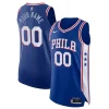 Moderno Sofisticato Philadelphia 76ers Nike Custom Authentic Jersey Icon Edition Royal per i devoti sostenitori