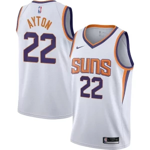 Stupendo Prestigioso Fantastico Deandre Ayton Phoenix Suns Nike Youth Swingman Jersey Association Edition White/Purple per i devoti sostenitori