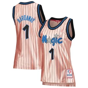 Stupendo Penny Hardaway Orlando Magic Women's 75th Anniversary Rose Gold 1993 Swingman Jersey Pink per i devoti sostenitori