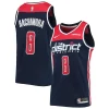 Robusto Elegante Moderno Rui Hachimura Washington Wizards Nike Swingman Player Jersey Icon Edition Navy per i devoti sostenitori