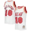 Comodo Incantevole Tim Hardaway Miami Heat Hardwood Classics Swingman Jersey White per i devoti sostenitori