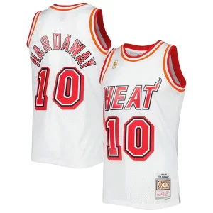 Comodo Incantevole Tim Hardaway Miami Heat Hardwood Classics Swingman Jersey White per i devoti sostenitori
