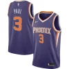 Splendido Trendy Chris Paul Phoenix Suns Nike Youth Swingman Jersey Icon Edition Purple/White per i devoti sostenitori