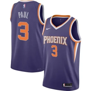 Splendido Trendy Chris Paul Phoenix Suns Nike Youth Swingman Jersey Icon Edition Purple/White per i devoti sostenitori