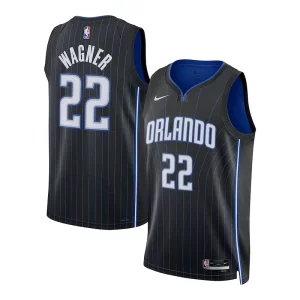 Comodo Franz Wagner Orlando Magic Nike Unisex Swingman Jersey Association Edition Black per i devoti sostenitori