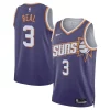 Fantastico Trendy Bradley Beal Phoenix Suns Nike Unisex Swingman Jersey Icon Edition Purple per i devoti sostenitori