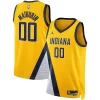 Lussuoso Trendy Meraviglioso Bennedict Mathurin Indiana Pacers Jordan Brand Unisex Swingman Jersey Statement Edition Gold per i devoti sostenitori
