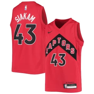 Magnifico Pascal Siakam Toronto Raptors Nike Youth Swingman Jersey Icon Edition Red/White per i devoti sostenitori