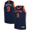 Lussuoso RJ Barrett New York Knicks Jordan Brand Youth Swingman Jersey Statement Navy per i devoti sostenitori