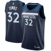 Attraente Karl Anthony Towns Minnesota Timberwolves Nike Swingman Jersey Navy Icon Edition per i devoti sostenitori