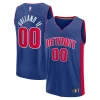 Sofisticato Accattivante Ron Holland II Detroit Pistons Fast Break Replica Player Jersey Icon Edition Blue per i devoti sostenitori