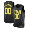 Fascinante Trendy Utah Jazz Jordan Brand Unisex 2022/23 Swingman Custom Jersey Statement Edition Black per i devoti sostenitori