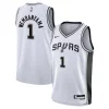 Trendy Stupendo Victor Wembanyama San Antonio Spurs Nike Youth Swingman Jersey Association Edition White per i devoti sostenitori